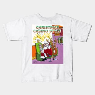 Christmas Casino Style Kids T-Shirt